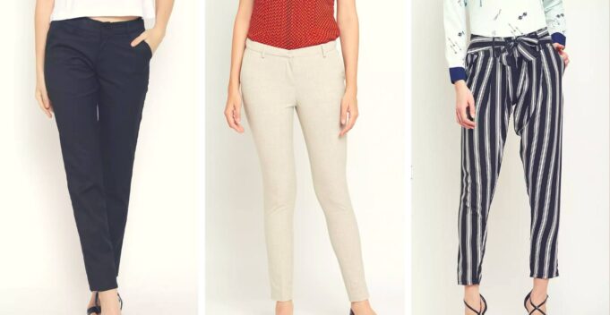 Womens formal trousers