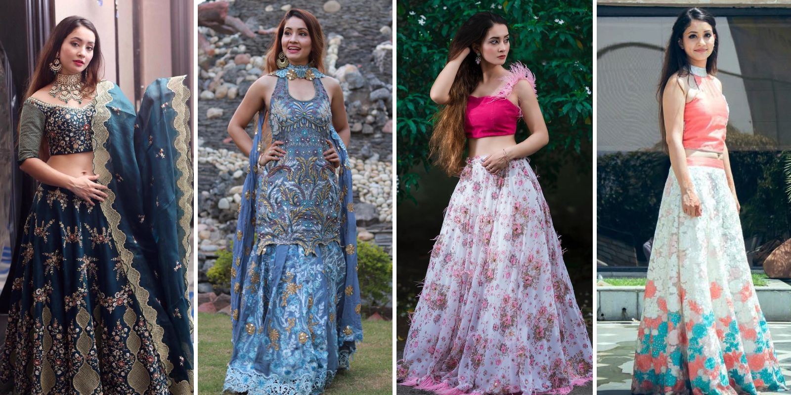 Different types of lehenga blog banner