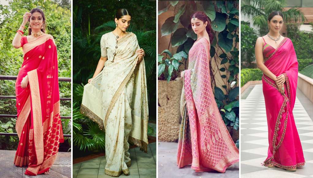 Diwali Look in saree [Celebrity-Inspired Looks for 2023] - Fashion Suggest