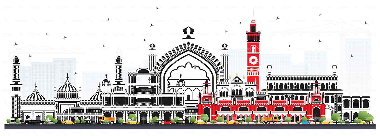 Lucknow chikankari styles skyline