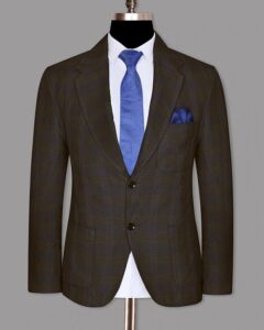 Two-button Double-Breasted Suit Jacket