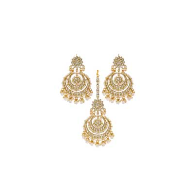 Zaveri-Pearls-Gold-Tone-Kundan-and-Pearls-Traditional-Earring