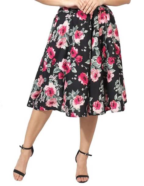 floral-circular-skirt