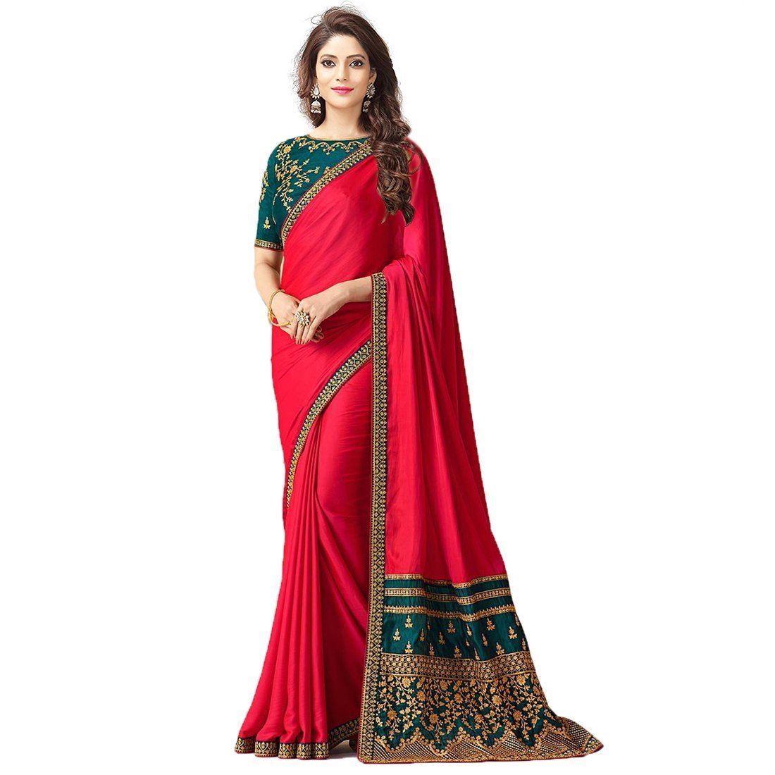 simple saree for marriage function
