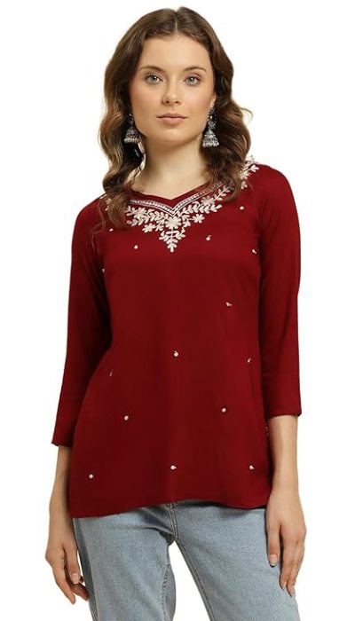 kurta-red