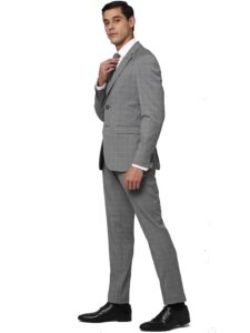 Man in business formal wearing grey suit