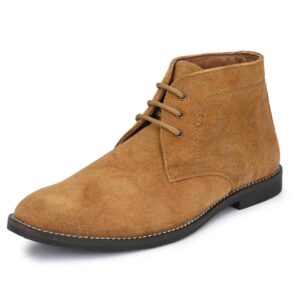 Chukka leather boots